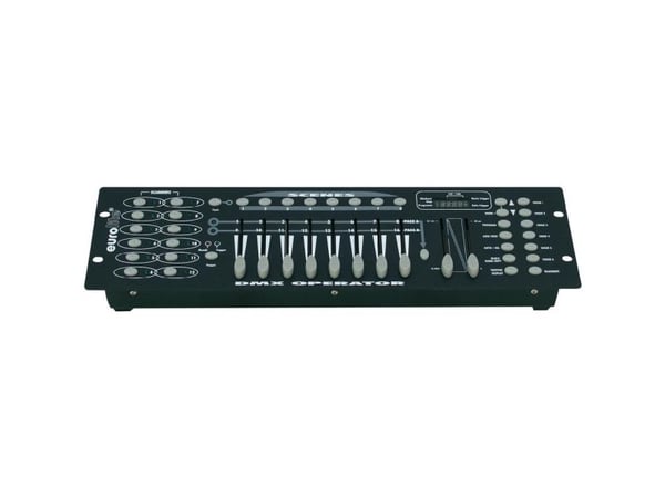 Eurolite DMX Controller DMX Operator 192 16-kanavainen 48.30cm (19") muotoilu, musiikkiohjaus (70064520)