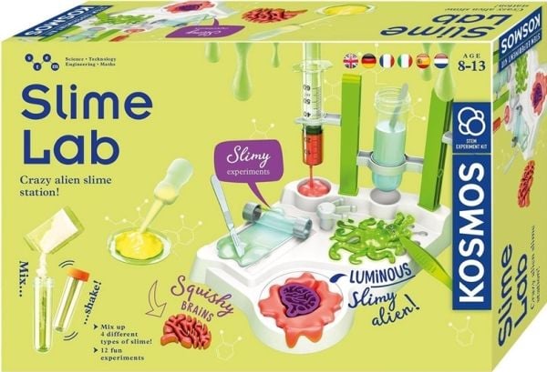 Kosmos Slime Lab, Slim, Forskjellige, 8 år, Grønn