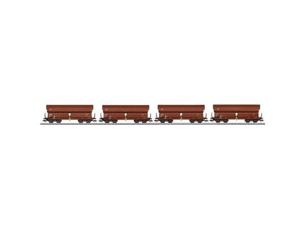 Märklin Aus 0730 H0 4-delt sett skiftetaks vogner Tals 968 der DB (Aus 0730)