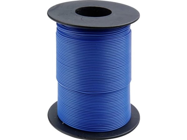Donau Elektronik 119-12 Johdin 1 x 0,14 mm² Sininen 100 m 100 m