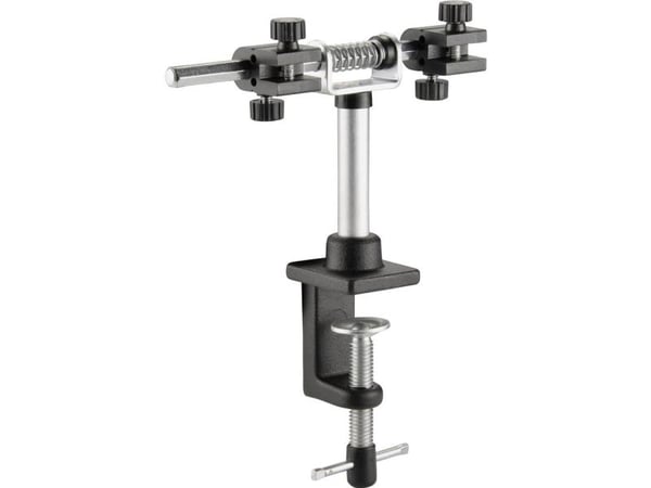 Donau Elektronik kretskortholder med bordklemme, kan dreies 360°, kan svinges 270° 1 stk Donau Elektronik kretskortholder med bordklemme, kan dreies 360°, kan svinges 270° 1 stk