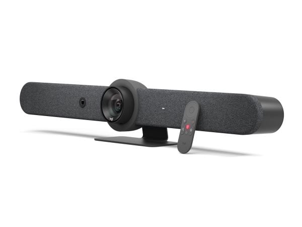 Logitech Rally Bar + Tap, Gruppevideokonferansesystem, 4K Ultra HD, 30 fps, 90°, 5x, 3x