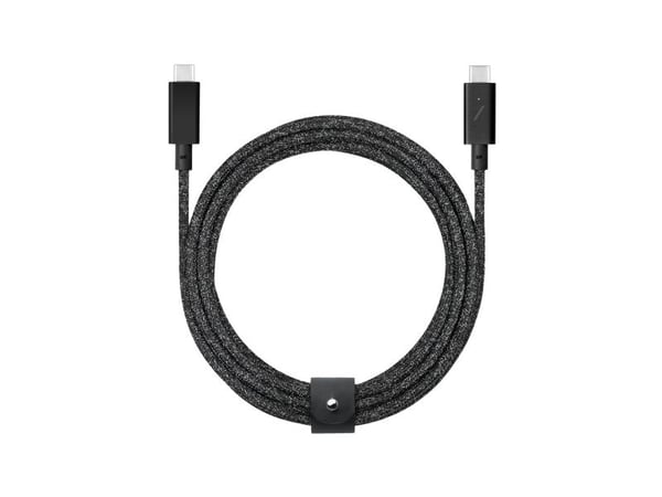 Native Union Belt, 2,4 m, USB C, USB C, USB 2.0, 0,48 Gbit/s, Sort