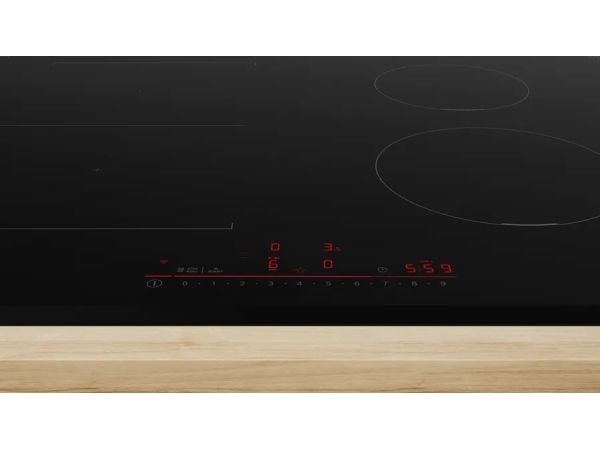 Bosch Serie 6 PVS731HB1E, Sort, Innebygget, 70 cm, Sonebasert induksjon, Glass-keramikk, 4 zone(s)