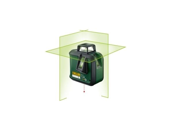 Bosch Advanced Level 360 Set, 24 m, 0,4 mm/m, 4°, 4 s, Vaaka/Pysty, Punainen