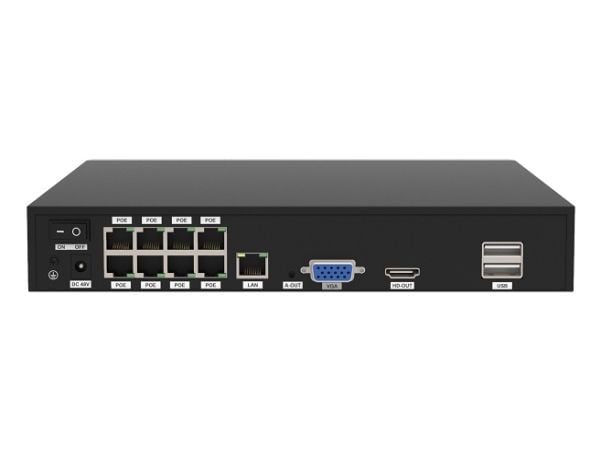 Foscam FN9108E-B4-2T, Koblet med ledninger (ikke trådløs), Tårn, RJ-45, Utendørs, 4 mm, 6x