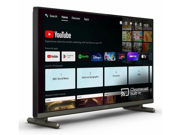Philips 24HFL4518 - 24" Diagonalklasse PrimeSuite LED-bakgrunnsbelyst LCD TV - helsepleie / hotell - Smart TV - Android TV - 720p 1366 x 768