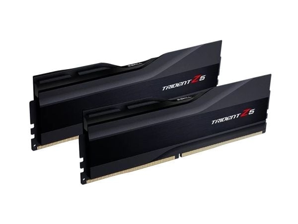 G.Skill Trident Z5 - DDR5 - sett - 48 GB: 2 x 24 GB - DIMM 288-pin - 8000 MT/s / PC5-64000 - CL40 - 1.35 V - ikke-bufret - ikke-ECC - matt svart