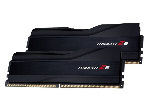 G.Skill Trident Z5 - DDR5 - sett - 48 GB: 2 x 24 GB - DIMM 288-pin - 8400 MT/s / PC5-67200 - CL40 - 1.40 V - ikke-bufret - ikke-ECC - matt svart