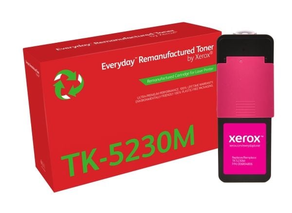 Everyday - Magenta - kompatibel - boks - gjenfabrikert - tonerpatron (alternativ for: Kyocera TK-5230M) - Green World Alliance returprogram
