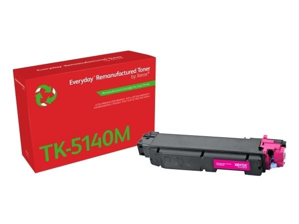Everyday - Magenta - kompatibel - boks - gjenfabrikert - tonerpatron (alternativ for: Kyocera TK-5140M) - Green World Alliance returprogram