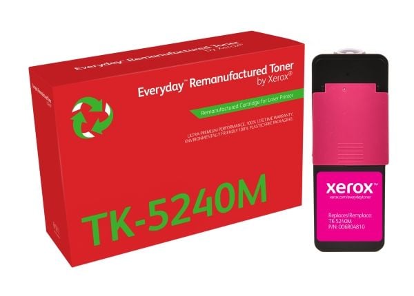 Everyday - Magenta - kompatibel - boks - gjenfabrikert - tonerpatron (alternativ for: Kyocera TK-5240M) - Green World Alliance returprogram