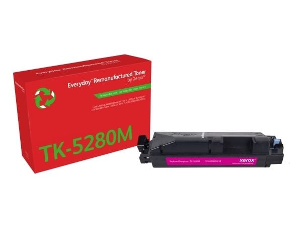 Everyday - Magenta - kompatibel - boks - gjenfabrikert - tonerpatron (alternativ for: Kyocera TK-5280M) - Green World Alliance returprogram