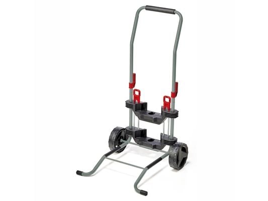 Einhell 4173772, Manuelt trillebår, 2 hjul, Solide hjul, Sort, Rød, 75 l, 50 kg