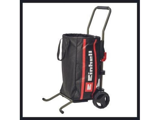 Einhell 4173772, Manuelt trillebår, 2 hjul, Solide hjul, Sort, Rød, 75 l, 50 kg