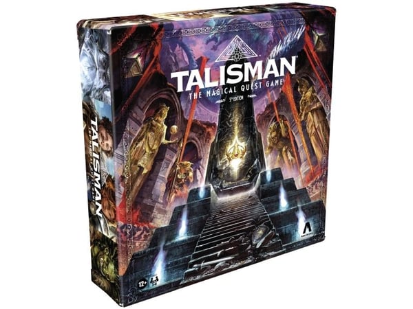 Hasbro Gaming Talisman: The Magical Quest-brädspel, 5:e utgåvan, Brädspel, Strategi, 12 År