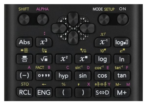 Casio FX-82ES PLUS-2, Tasku, Funktiolaskin, 12 lukua, Akku, Musta