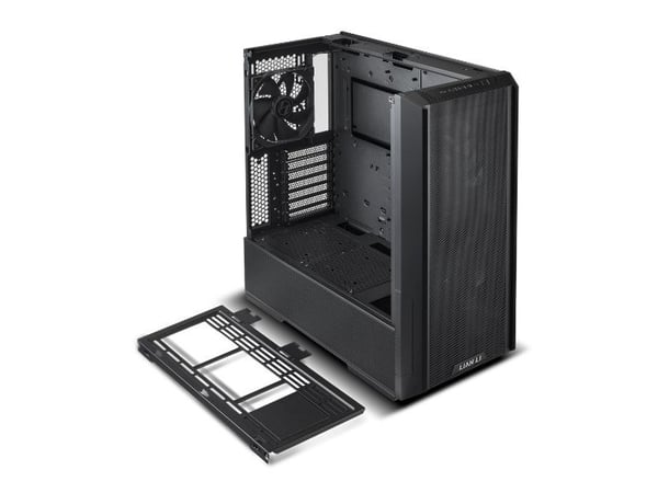 Lian Li Lancool 216-X - Mid tower - utvidet ATX (E-ATX) - sidepanel med vindu (herdet glass) - ingen strømforsyning (ATX) - svart - USB/lyd