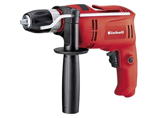 Einhell 4006825602166, Elektrisk skrutrekker, Pistolhåndtak, Hurtigutløsende chuck, Sort, Rød, 2600 RPM, AC