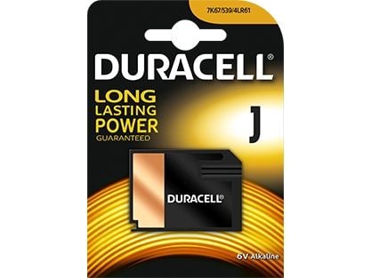 Duracell Security - Batteri J - Alkalisk - 500 mAh
