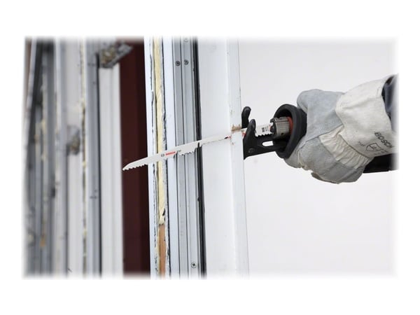 Bosch heavy for Wood and Metal S 1111 DF - Sagblad - for tre, metall, tre med spiker, kartong, epoksy - lengde: 225 mm - bredde: 19 mm (en pakke 5)