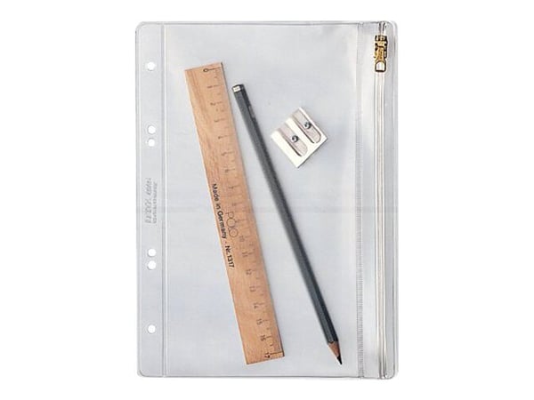 Leitz - Dokumentmappe med glidelås - for A5 (148 x 210 mm) - blank