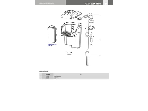 Aquael 113175, 40 l, 350 g, 125 mm, 85 mm, 140 mm