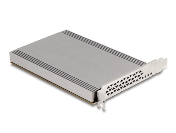 DeLOCK 90210, PCIe, M.2, PCIe 4.0, Sort, Metallic, Windows Server 2019, 95 mm