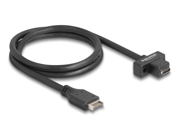 DeLOCK 85776, 0,7 m, 3,2 Gen 2 (3,1 Gen 2), USB Type-E, USB Type-C, 32/28, Hannkontakt