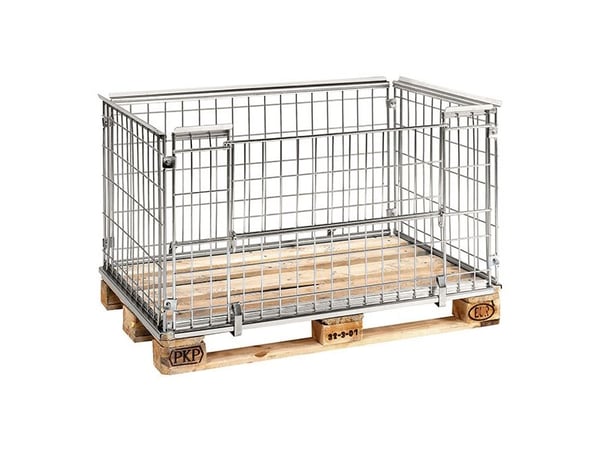 Palleramme 1200x800x640mm åbning på langside