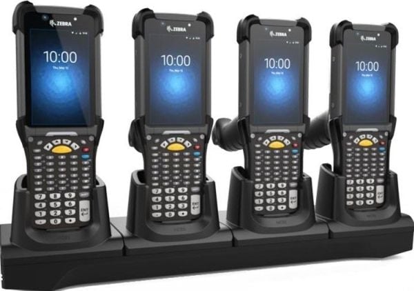 Zebra 4 Slot Ethernet/Charging Cradle - Dokkingstasjon - Ethernet - for Zebra MC9300, MC9300-G