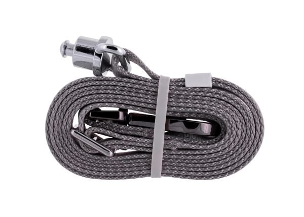 DoggyVillage kraftig bånd 3-i-1 med LED-lommelykt, farget lys og dispenser for poser - Luminous Leash MT7127 (rosa)