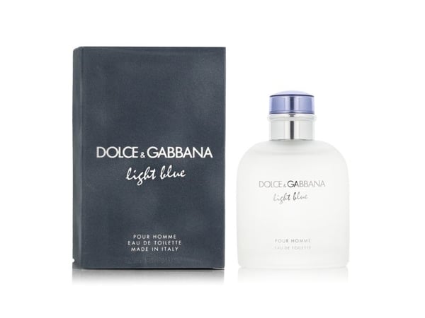 DOLCE GABBANA LIGHT BLUE FOR MEN EAU DE TOILETTE 125ML HÖYRYSTIN