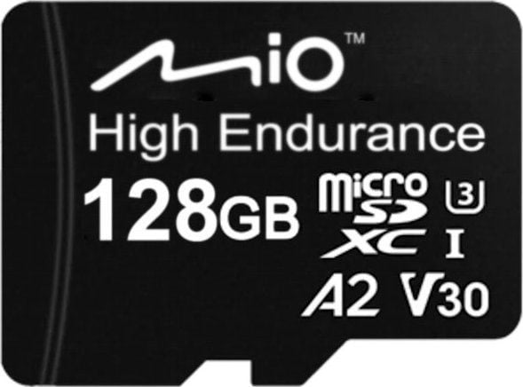Minnekort MIO High-Endurance | 128 GB | MicroSD | Flash-minne klasse UHS-I