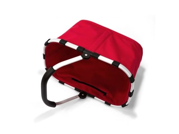 Reisenthel carrybag red, Handlekurv, Rød, Aluminium, Polyester, Gummi, Monokromatisk, 22 l, 480 mm