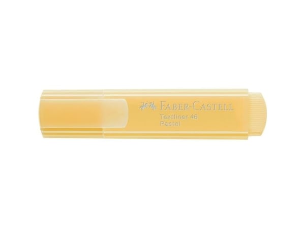 Faber-Castell 154667, 1 stykker, Gult, Meisel tupp, Gult, vanilla, 1 mm