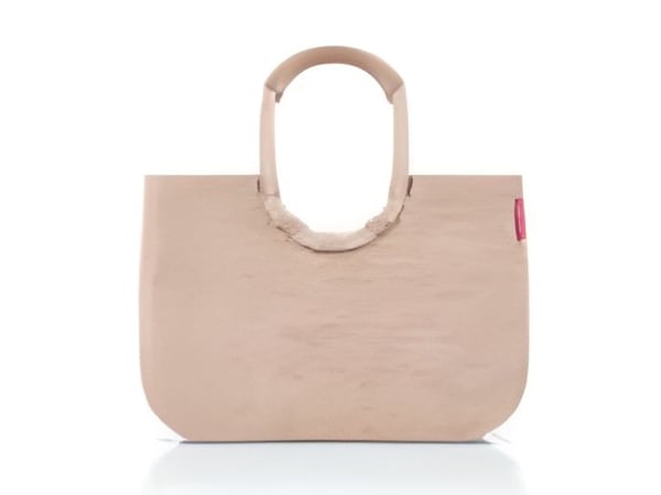 Reisenthel loopshopper L, Veske, Beige, Aluminium, Polyester, Monokromatisk, 25 l, 460 mm