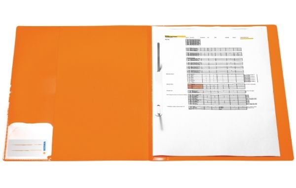 HERMA 19637, A4, Polypropylen (PP), Oransje, Portrett, 240 mm, 310 mm