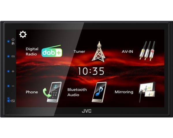 Bilstereo JVC KW-M180DBT Bilstereo JVC KW-M180DBT