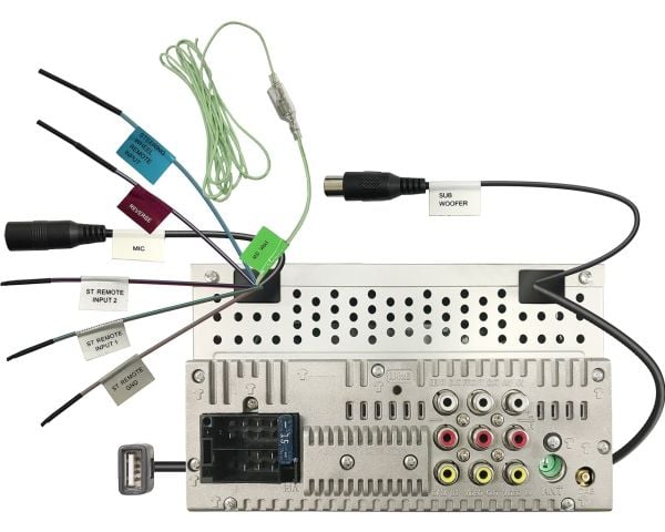 Bilstereo JVC KW-M180DBT