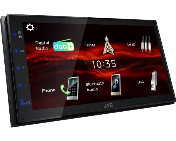 Bilstereo JVC KW-M180DBT