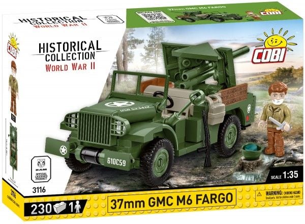 Cobi klosser 37 mm GMC M6 Fargo