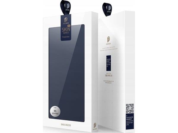 Dux Ducis Skin Pro-deksel til Samsung S24+ med klaff - blå