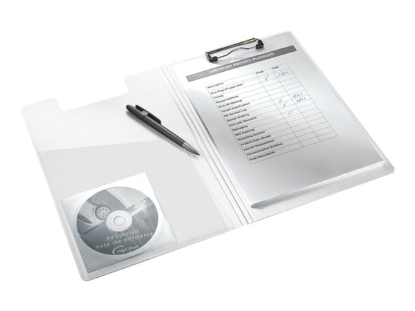 Leitz WOW - Notatbrettmappe - for A4 (210 x 297 mm) - kapasitet: 75 ark - grønn metallic