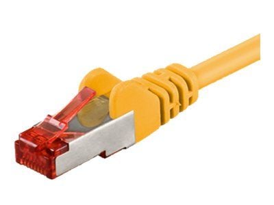 goobay - Nettverkskabel - RJ-45 (hann) til RJ-45 (hann) - 7.5 m - SFTP - CAT 6 - formstøpt - gul