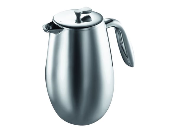 BODUM Columbia - Fransk presse - Størrelse 13.5 x 18.5 cm - Høyde 21 cm - 1 L - skinnende
