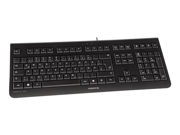 CHERRY KC 1000 - Tastatur - Nordisk - svart