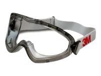 3M GoggleGear 2890 Series - Vernebriller - avskygning: 2C-1.2 3M 1KN BT 9 - klart glass - nylon