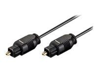 goobay AVK 216-0300 - Digitaalinen lydkabel (optisk) - SPDIF - TOSLINK han til TOSLINK han - 3 m - fiberoptik
