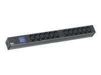 Bachmann BlueNet BN0500 - Effektband (kan monteras i rack) - AC 230 V - utgångskontakter: 12 (power IEC 60320 C13) - 1U - 19" - 2 m sladd - svart Bachmann BlueNet BN0500 - Effektband (kan monteras i rack) - AC 230 V - utgångskontakter: 12 (power IEC 60320 C13) - 1U - 19" - 2 m sladd - svart